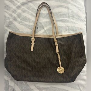 Michael Kors Brown Tote Bag
